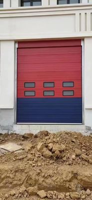 Pintu PVC Kecepatan Tinggi Otomatis Listrik Industri Pintu Bergulir Cepat Bahan Stainless Steel 304 untuk Pengoperasian Mudah dan Daya Tahan