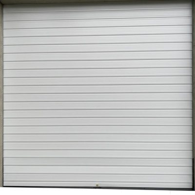 Customized White Sectional Overhead Door 50mm-80mm Thickness Insulated Sectional Garage Door Commercial Sectional Doors