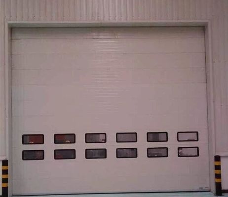 0,2m / S Komersial Overhead Sectional Doors Insulated Sectional Garage Door CE ISO