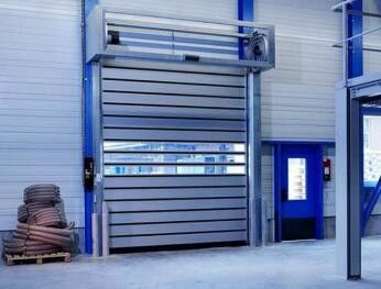 Variabel Kecepatan Industri Roll Up Door, Industri Roll Up Garage Doors
