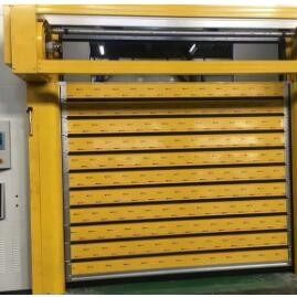 Industrial High Speed Spiral Door Sandwich Panel 70mm Dengan Release Manual Konstruksi aluminium berkualitas tinggi