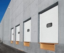 Keamanan Insulated Sectional Steel Door Double Layer Overhead 40mm panel sandwich