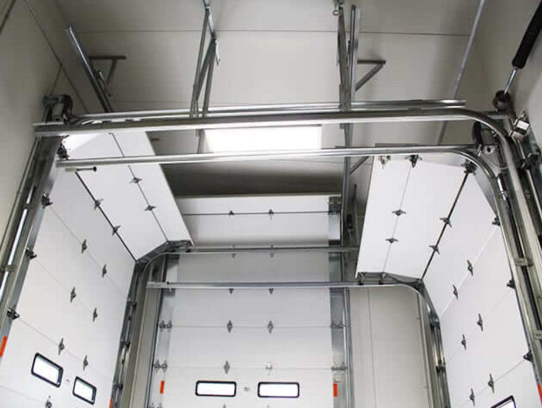 50mm-80mm Terisolasi Bagian Garasi Pintu Weatherstripping Vinyl Atau Sikat Angkat Vertikal