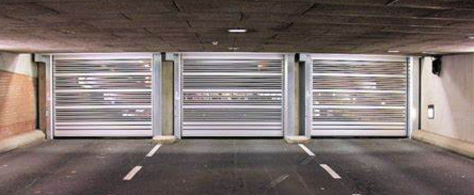 Kontrol PLC Untuk Rintangan Angin Kecepatan Tinggi Pintu Spiral Pintu Gudang Otomatis Pintu Dock