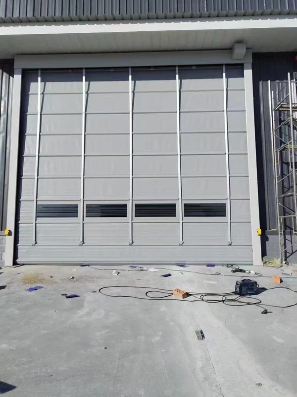 Keamanan Desain Modern Pintu Rol Cepat Dengan Isolasi Dan Low Maintenance Anti Korosi Dan Wear-resistant