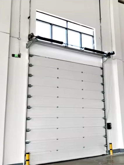 Pintu Bagian Atas Terisolasi Baja dengan Kunci Keamanan Desain Tahan Angin dan Pengurangan Kebisingan