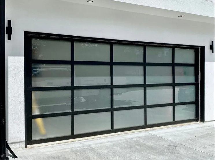 Pintu bagian paduan aluminium kedap suara dengan kaca kaca ganda dan permukaan lapisan bubuk