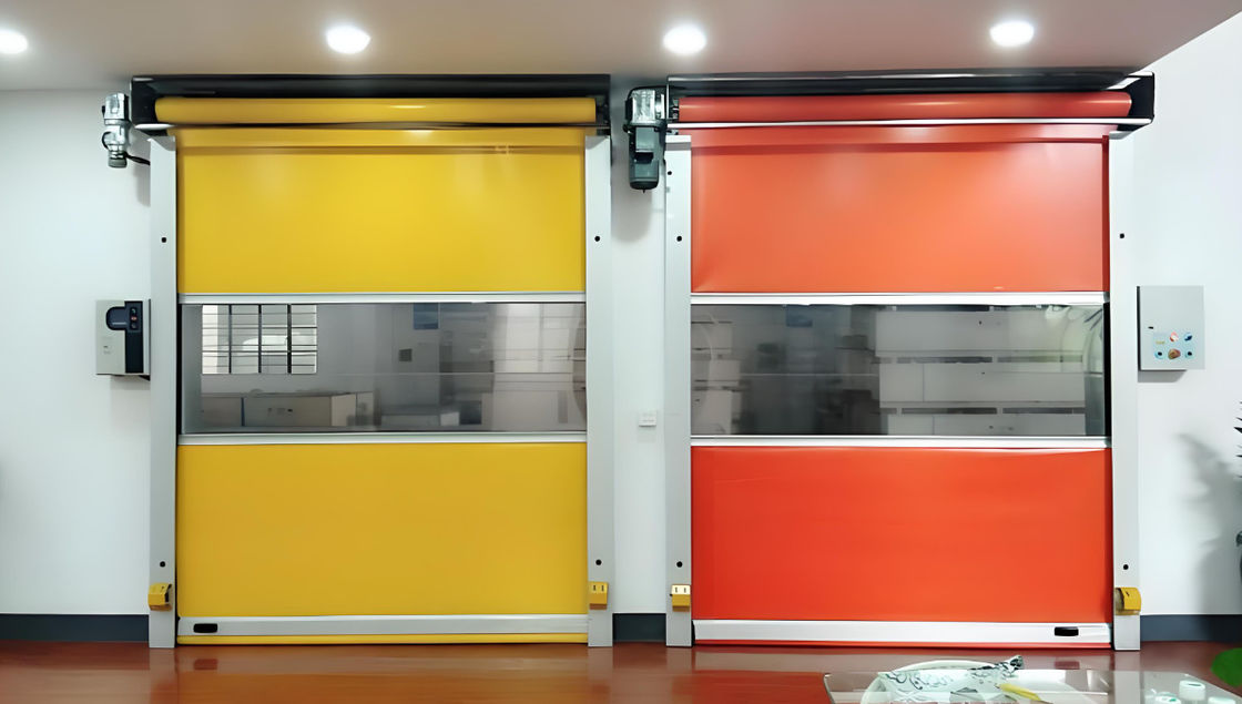 Pintu Garasi Berkecepatan Tinggi Pintu Garasi Pintu Luar Aluminium Customized
