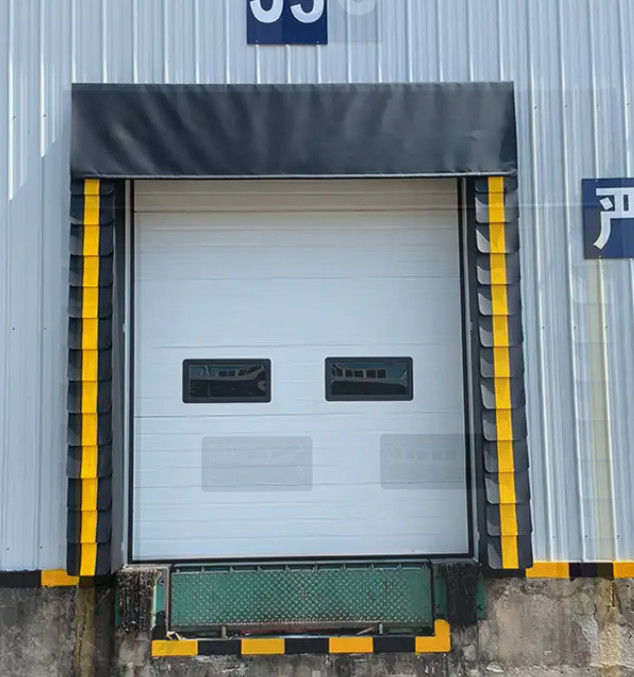 Kualitas tinggi Logistik Gudang Dock Industrial Durability Modern Custom Color Loading Dock Shelters Mudah instalasi Perlindungan dari elemen