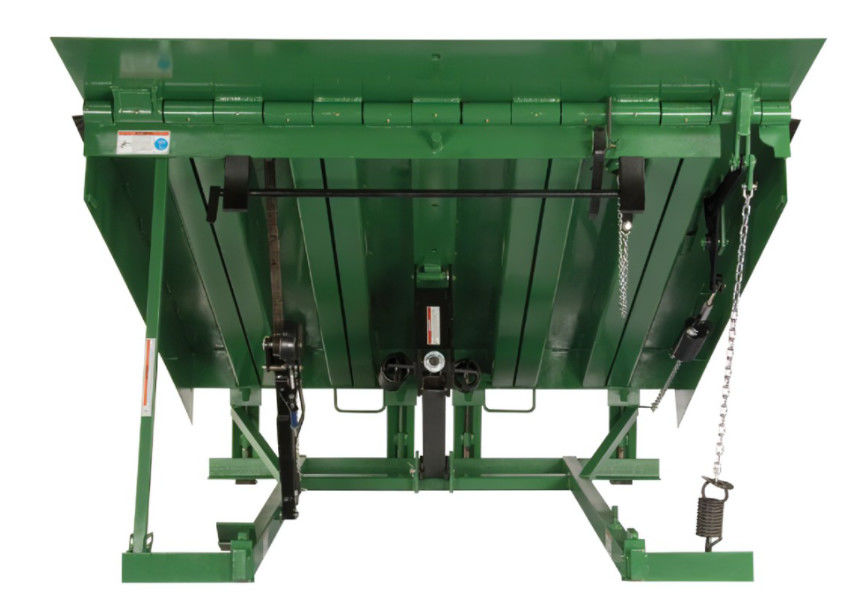 Tekan tombol Kontrol Dock Door Levelers Workshop Plat Dock Otomatis dengan Panjang Bibir yang Dapat Dikustomisasi 25000-40000LBS Desain Aman