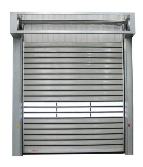 Sistem Keamanan Sensor Photoelectric Aluminium Transparent High Speed Spiral Door untuk Efisiensi Maksimum dan Kinerja yang lancar