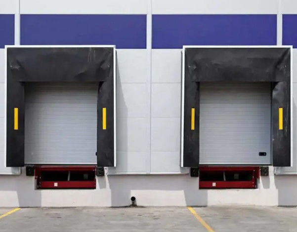 Sistem Pemuatan Industrial Adjustable Dock Door Shelter dengan Warna Disesuaikan