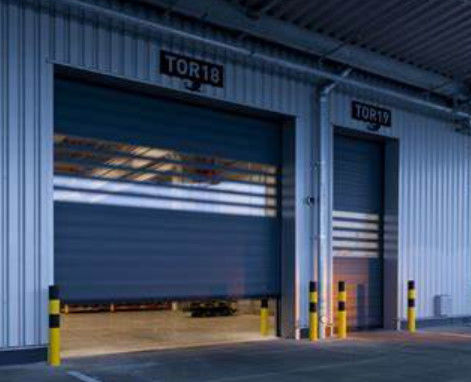 Efisiensi Keamanan Efisiensi Aluminium Transparan Kecepatan Tinggi Pintu Spiral Kecepatan pembukaan 0,8m/s Pasokan listrik 220V/50HZ