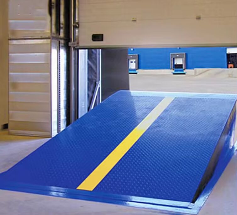 Motor Listrik Platform Disesuaikan Ukuran Gunting Lift Lokakarya vertikal Dock Plate otomatis Dock Door Levelers untuk Industri Konstruksi