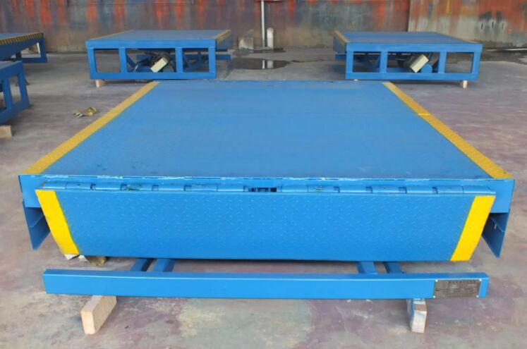 Rantai Keamanan Tekan Tombol Kontrol Dock Door Levelers Workshop Otomatis Dock Plate Dock Door Levelers