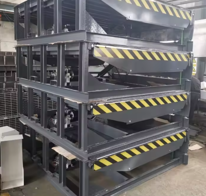 Pabrik 6-20Ton Dock Door Levelers Workshop Ramp Dock Hydraulic yang disesuaikan Truk Container Loading Lift Platform