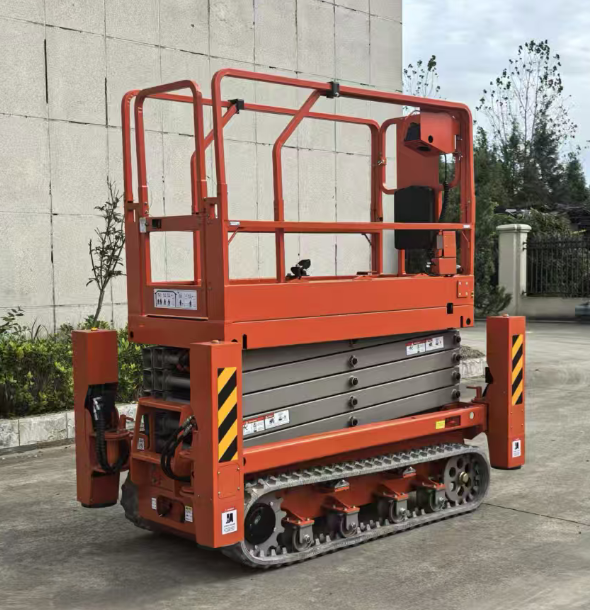 4M 6M 8M 10M 12M 14M Pengangkat Listrik Gudang 220V 380V Pengangkat Boom Artikulasi Listrik Suhu Operasional Minus 10 Celcius Hingga 40 Celcius