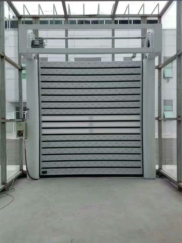 Aluminium Kekuatan Tinggi Menggulung Pintu, Pintu Shutter Roller Berkecepatan Tinggi